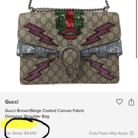 Gucci Dionysus limited re-edition🌟1HR price drop🌟 - Picture 14 of 15